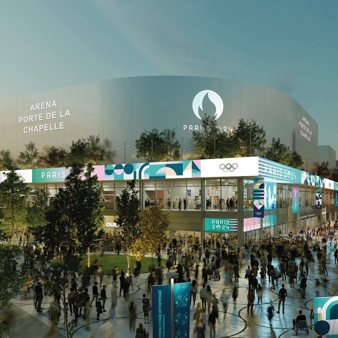 Arena Porte de la Chapelle - EXT - OLY - FSGT