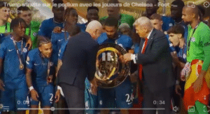 Les joueurs de Chelsea se sont dits confus de la présence de Donald Trump lors de la cérémonie de remise du trophée