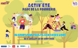 Activ'été 2025 au Parc de la poudrerie  - FSGT 93 - Fédération omnisport de Seine-Saint-Denis