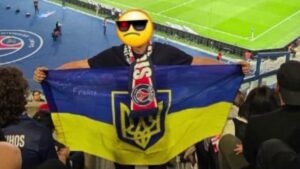 PSG: un supporter ukrainien viré du Parc des Princes à cause de son drapeau?