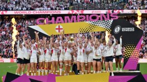 Coupe du monde de rugby&nbsp;: les Anglaises sacr&eacute;es championnes du monde &agrave; domicile devant une affluence record
