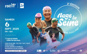Nage ta Seine revient pour une 2ᵉ édition&nbsp;!  - FSGT 93 - Fédération omnisport de Seine-Saint-Denis