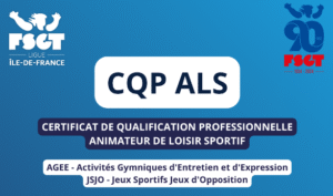 Nouvelle session de formation CQP ALS – Saison 2025/2026 - FSGT - Ligue Ile-de-France