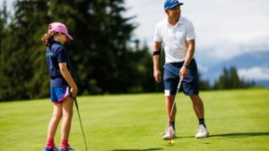 J'ai test&eacute; pour vous... une initiation au golf dans les Alpes