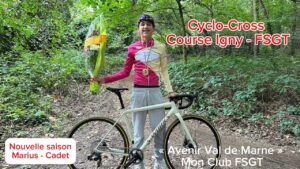 Cyclo-cross Igny – Marius débute en Cadet U17 | FSGT 2025 - YouTube