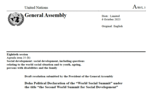 Déclaration de Doha&nbsp;: l’ONU renforce le rôle du sport dans le développement social et durable - Décideurs du Sport par Patrick Bayeux