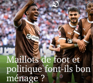 Top  Maillots de foot et politique font-ils bon ménage&nbsp;?