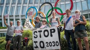 JO 2030&nbsp;: "Il est encore temps de dire qu'on arr&ecirc;te tout", selon le collectif oppos&eacute; au projet