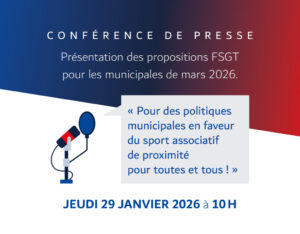  Municipales 2026 - Découvrez le plaidoyer de la FSGT 