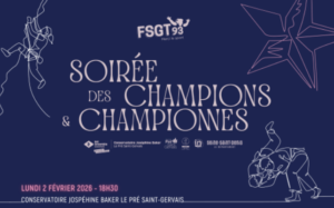 Soirée des Champions & Championnes 2026 - FSGT 93 - Fédération omnisport de Seine-Saint-Denis