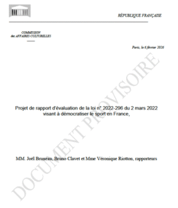 Évaluation de la loi du 2 mars 2022&nbsp;: une ambition de démocratisation encore largement hors d’atteinte - Décideurs du Sport par Patrick Bayeux