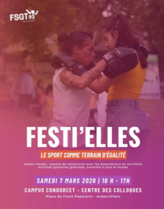 Festi'elles 2026 - FSGT 93 - Fédération omnisport de Seine-Saint-Denis