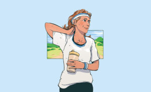 Le sport marque contre la ménopause 