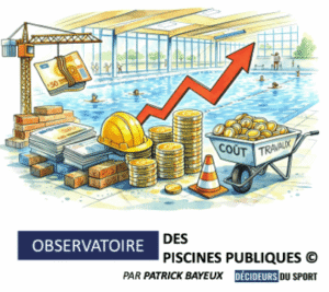 Piscines publiques en France&nbsp;: sur 25 ans le coût de construction a progressé plus vite que l'indice du coût du bâtiment - Décideurs du Sport par Patrick Bayeux