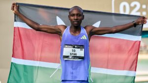 Le Kenyan Sabastian Sawe passe sous la barre mythique des 2 heures sur marathon, record du monde explosé