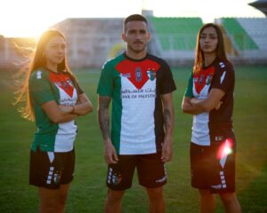 Le nouveau maillot du CD Palestino pour la Journée de la Terre – Dégaine