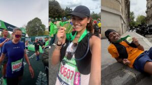 Au Marathon de Paris, Laure Manaudou, Michou et Diane Leyre parmi les stars présentes sur la ligne d’arrivée