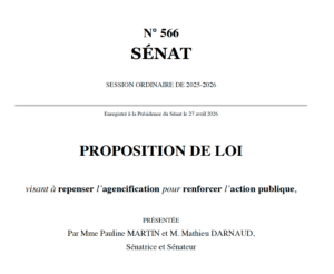 Agencification&nbsp;: une réforme d’ampleur de l’action publique avec la suppression de l’ANS, une proposition de loi déposée. - Décideurs du Sport par Patrick Bayeux