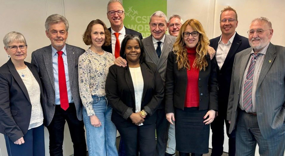 La FSGT présente au dernier comité exécutif de la CSIT