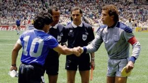 Au Festival de Cannes, "The Match"&nbsp;: le jour o&ugrave; l'Argentine de Maradona et l'Angleterre de Gary Lineker ont r&eacute;gl&eacute; leurs comptes au Mundial 1986 – franceinfo