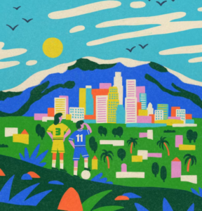 A Los Angeles, la « World Cup » peine encore à se faire une place au soleil