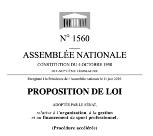 Les députés vont-ils mettre fin à l'illégalité des subventions aux clubs professionnels&nbsp;? par Patrick Bayeux - Décideurs du Sport par Patrick Bayeux