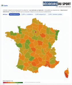 La carte des compétences sportives des EPCI en France - Décideurs du Sport par Patrick Bayeux