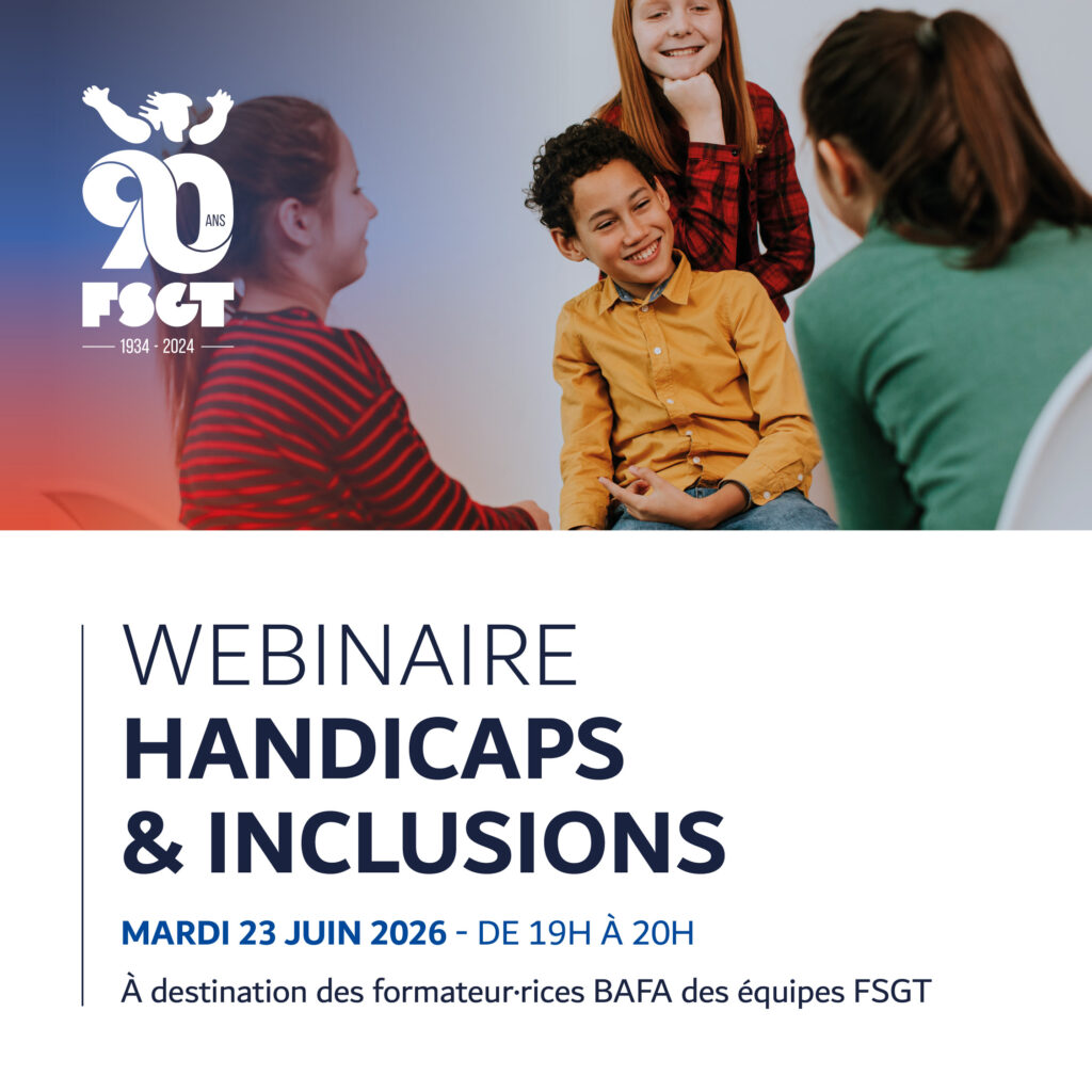 Webinaire des équipes de formation BAFA : handicaps et inclusion 1 RS WebinaireHandi Juin26