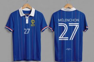 La France Insoumise de Jean-Luc Mélenchon sort un maillot de foot – Dégaine