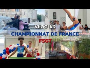 Vlog PART 2- Le Périple de Dyonn vers les championnats de FRANCE FSGT ; Je tombe à la roulade avant! - YouTube