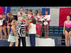 Les Guadeloupéennes de l'Académie du Levant sacrées championnes de France FSGT à Toulon - YouTube
