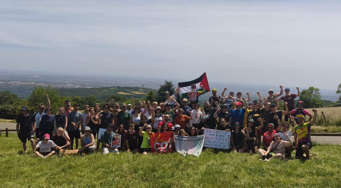 vélo solidaire pour la Palestine