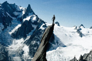 Ils reproduisent la photo de Gaston Rébuffat, 70 ans plus tard