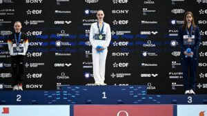 Pourquoi l'hymne russe n'a-t-il pas retenti aux championnats d'Europe de natation &agrave; Paris alors qu'une nageuse a remport&eacute; un titre&nbsp;? – franceinfo