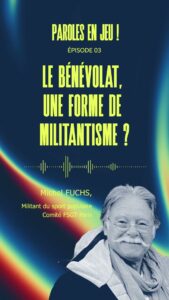 Michel&nbsp;: Le bénévolat, une forme de militantisme&nbsp;? - YouTube