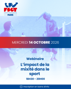 Inscription - Webinaire, la mixité dans le sport
