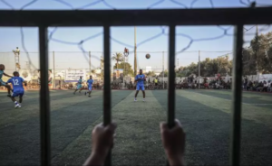 Le football de retour dans les Territoires palestiniens, malgré le deuil